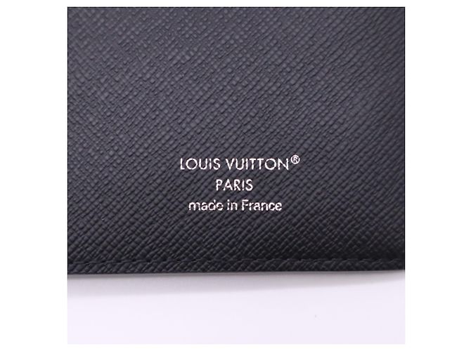 Louis Vuitton Damier Graphite Portefeuille Brazza Long Wallet Marron Noir Damier ebène - vue 15
