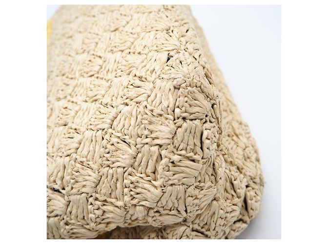 Prada Handtasche aus Raffia Beige Multicolour Mehrfarben - Ansicht 11