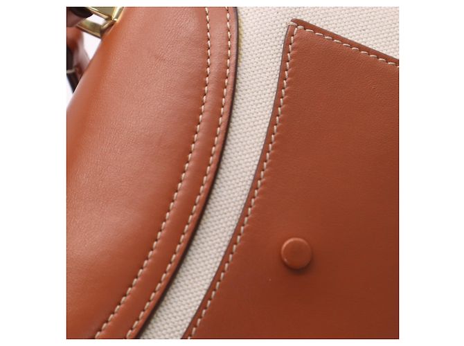 Borsa Tod's T-Timeless con manico superiore Marrone Beige - vista 4