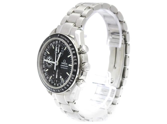 Omega Speedmaster Date Chronograph Automatic Stainless Steel 39 - vista 2