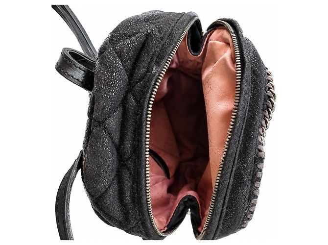 Stella Mc Cartney Stella McCartney Mini Zaino Falabella Nero - vista 3