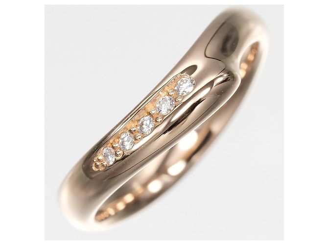 Tiffany & Co. Anello Elsa Peretti in oro rosa con diamanti D'oro - vista 7