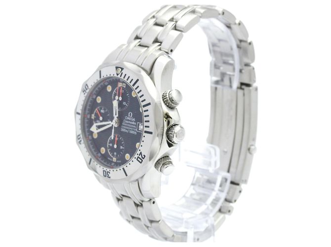 Omega Seamaster Diver 300M Chronometer Chronograph Automatic Stainless Steel 42 - vista 2