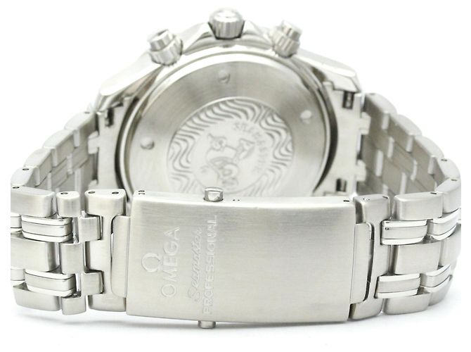 Omega Seamaster Diver 300M Chronometer Chronograph Automatic Stainless Steel 42 - vista 5