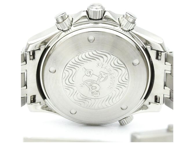Omega Seamaster Diver 300M Chronometer Chronograph Automatic Stainless Steel 42 - vista 6