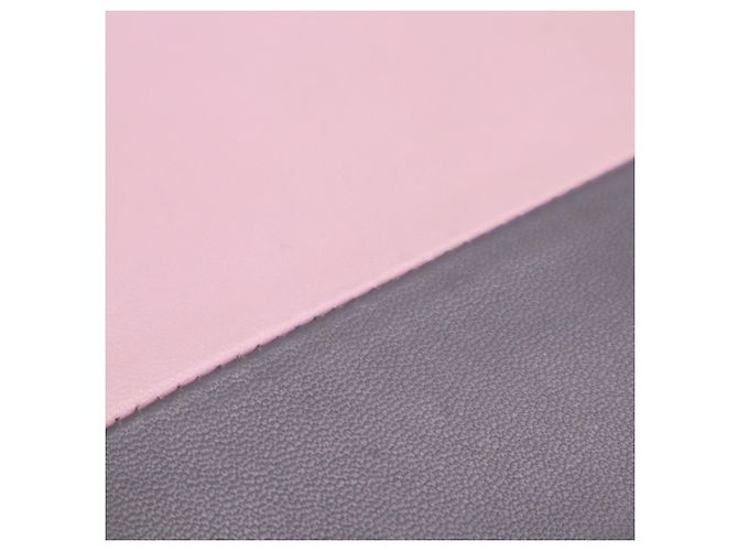Céline Celine Small Zip Multifunction Bi-fold Wallet aus Kalbsleder Schwarz Pink - Ansicht 6