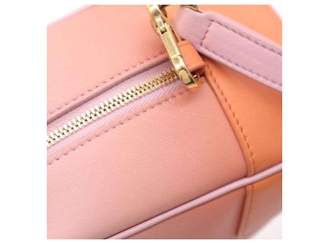 Borsa Loewe Amazona 23 Rosa Arancione - vista 14