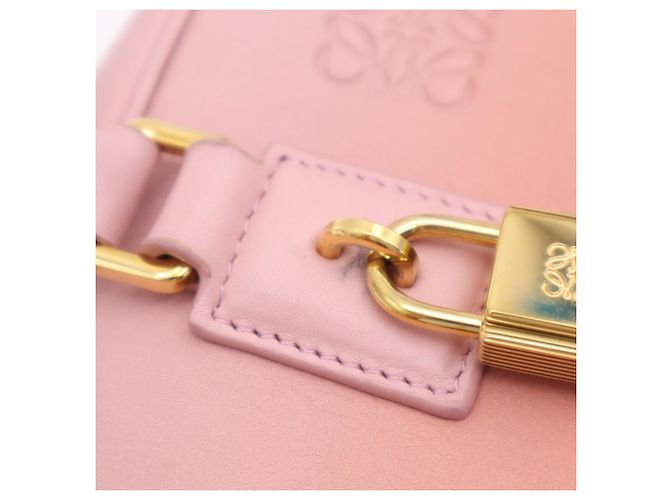 Borsa Loewe Amazona 23 Rosa Arancione - vista 7