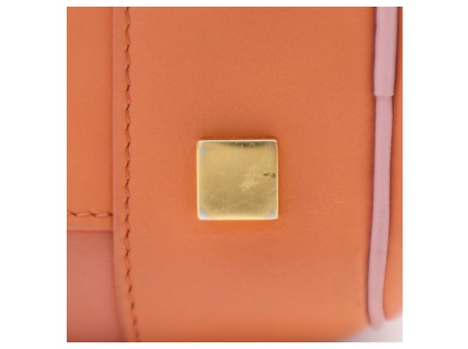 Borsa Loewe Amazona 23 Rosa Arancione - vista 8