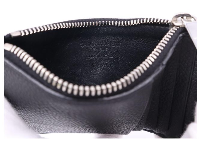 Portamonete Yves Saint Laurent Nero - vista 12