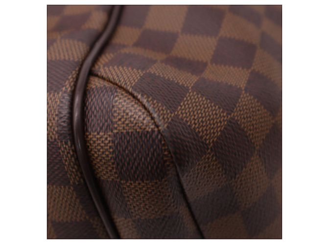 Borsa Louis Vuitton Damier Totally MM Marrone Beige - vista 11