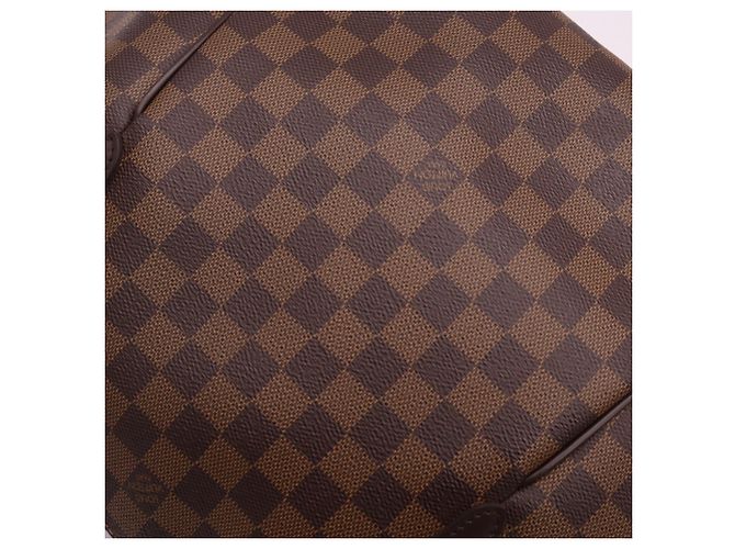 Borsa Louis Vuitton Damier Totally MM Marrone Beige - vista 4