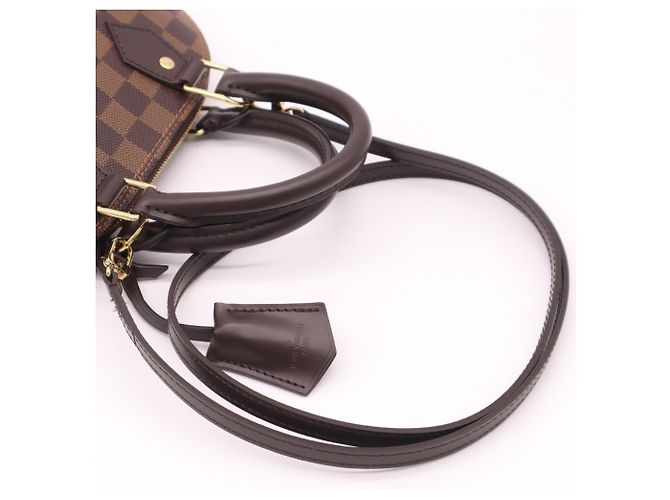 Borsa Louis Vuitton Damier Alma BB Marrone Beige Damier ebene - vista 5