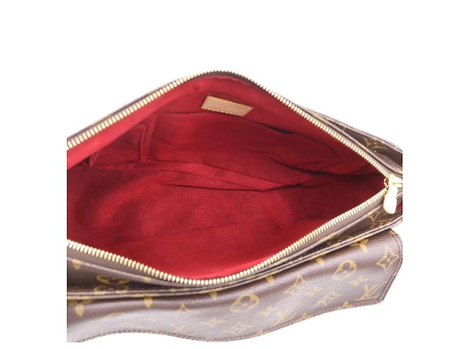Borsa Louis Vuitton Monogram Viva Cite GM Marrone Beige - vista 14