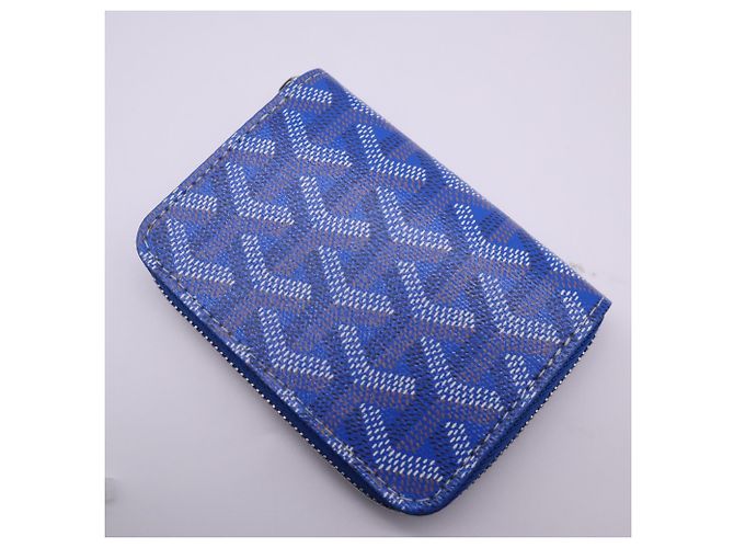 Goyard Matignon Mini Wallet Blue Multiple colors - view 2