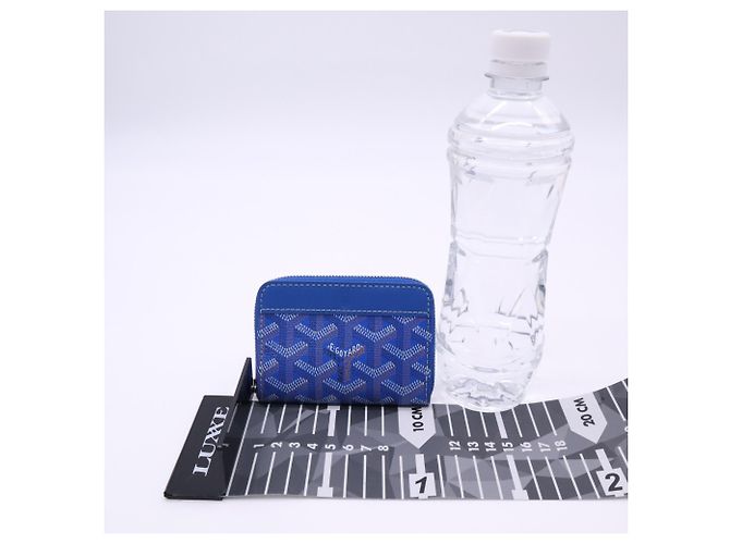 Goyard Matignon Mini Wallet Blue Multiple colors - view 3