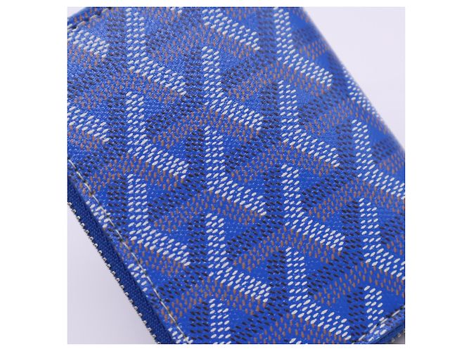 Goyard Matignon Mini Wallet Blue Multiple colors - view 4