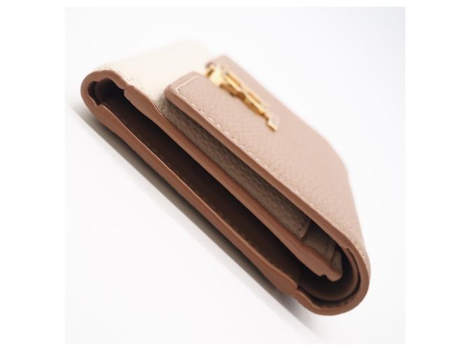 Cartera compacta Burberry TB Beige Crudo - vista 8