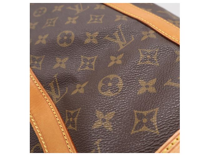 Borsa a tracolla Louis Vuitton Monogram Randonee GM Marrone Beige - vista 4