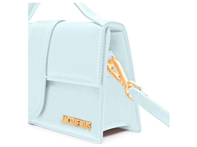 Jacquemus Le Bambinou Flap Padded Leather Azul - vista 3