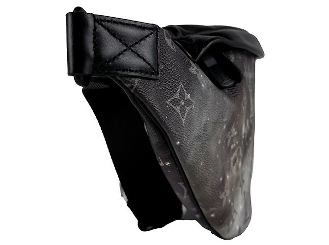 Marsupio Louis Vuitton Black Monogram Nero - vista 2