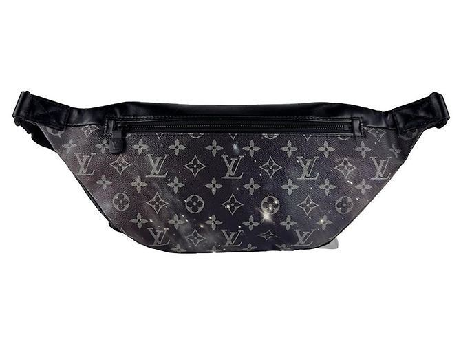 Marsupio Louis Vuitton Black Monogram Nero - vista 3