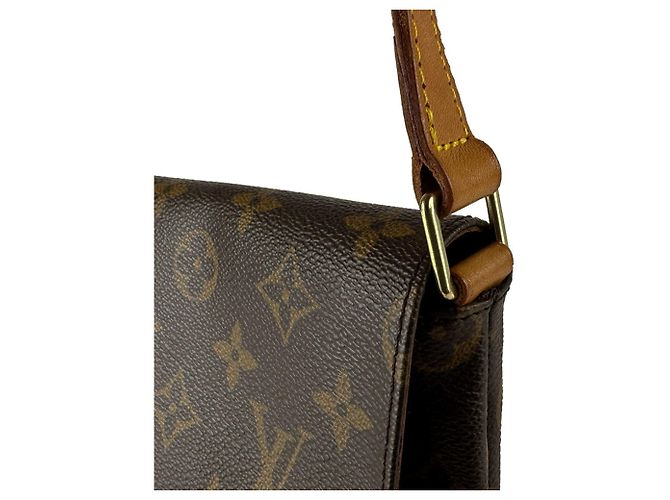 Louis Vuitton Monogram Musette Tango Schultertasche Braun - Ansicht 6