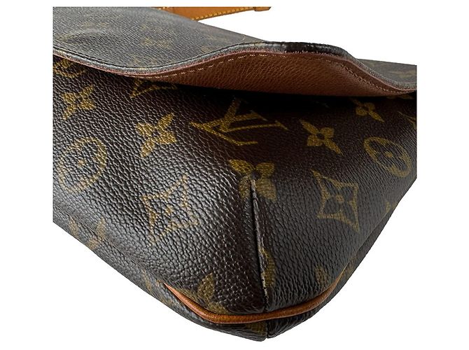 Louis Vuitton Monogram Musette Tango Schultertasche Braun - Ansicht 8