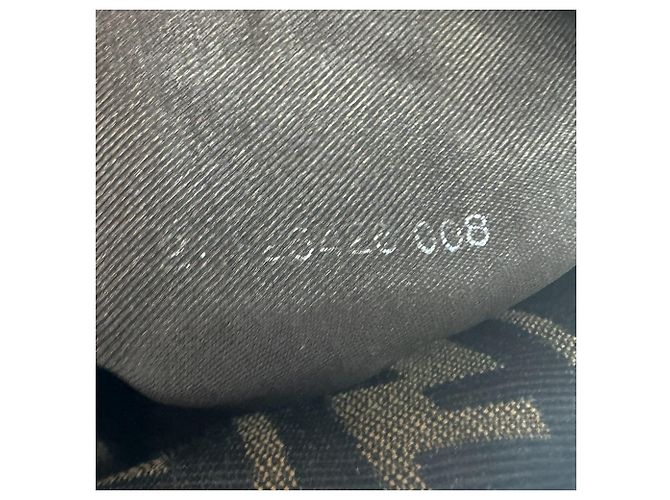 Borsa Fendi Zucca Marrone Pelle e Nylon - vista 13