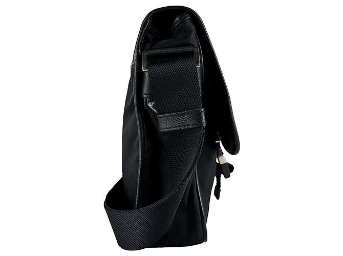 Borsa a tracolla Prada in nylon Nero - vista 2