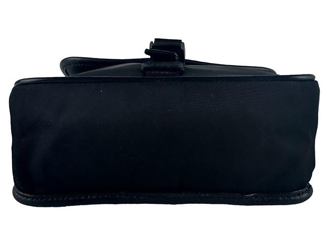 Borsa a tracolla Prada in nylon Nero - vista 4