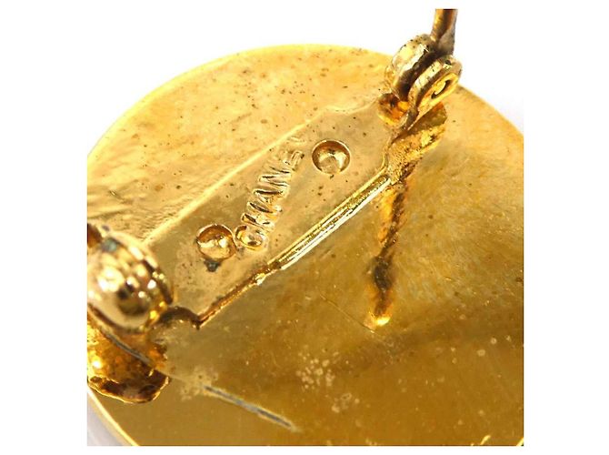 Spilla in metallo dorato Chanel D'oro - vista 10