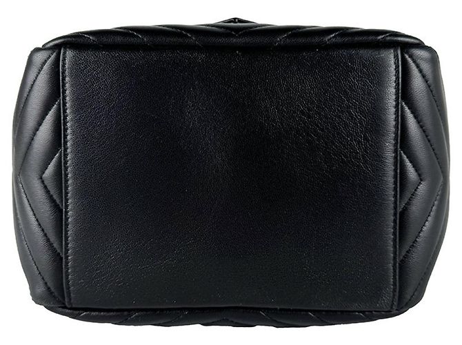Zaino Saint Laurent Joe in pelle nera Nero - vista 4