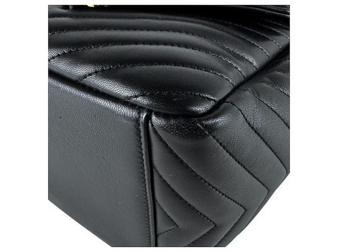 Zaino Saint Laurent Joe in pelle nera Nero - vista 8