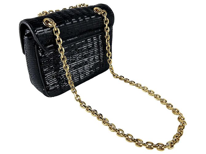 Céline Borsa a tracolla Celine nera Nero - vista 10