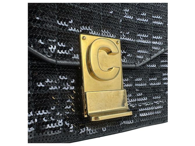 Céline Borsa a tracolla Celine nera Nero - vista 11
