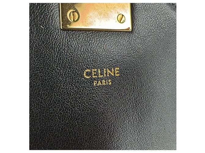 Céline Borsa a tracolla Celine nera Nero - vista 12