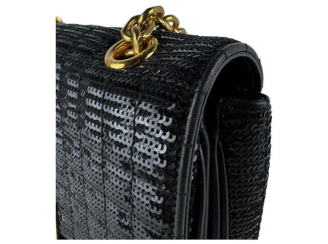 Céline Borsa a tracolla Celine nera Nero - vista 6