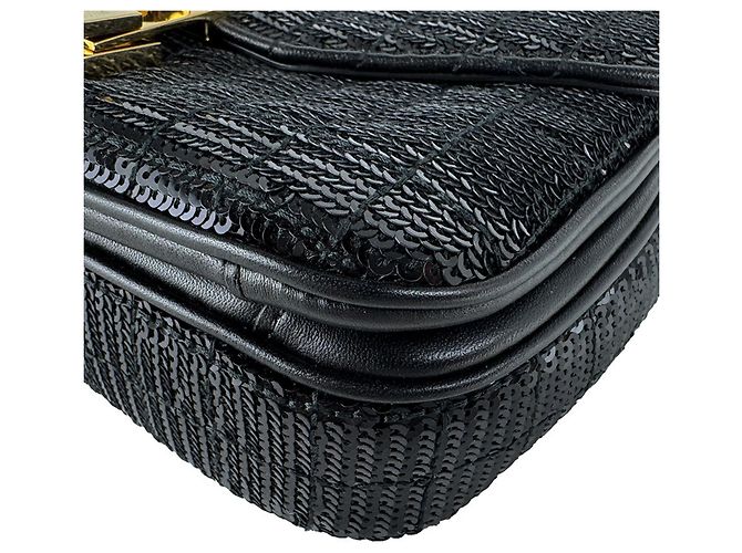 Céline Borsa a tracolla Celine nera Nero - vista 8