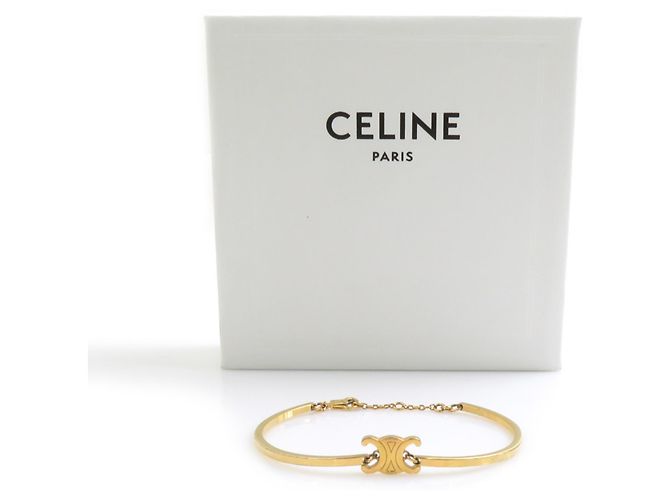 Céline Bracciale in Metallo Dorato Celine Triomphe D'oro - vista 10