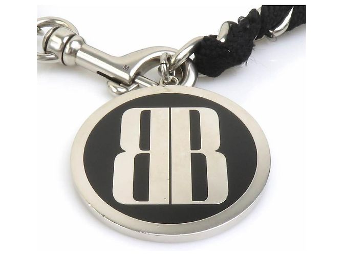 Choker Balenciaga in metallo nero e argento - vista 4