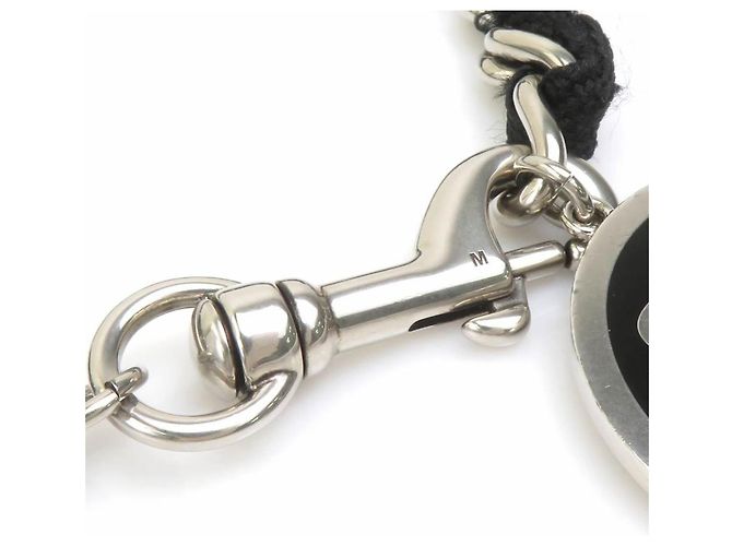 Choker Balenciaga in metallo nero e argento - vista 6