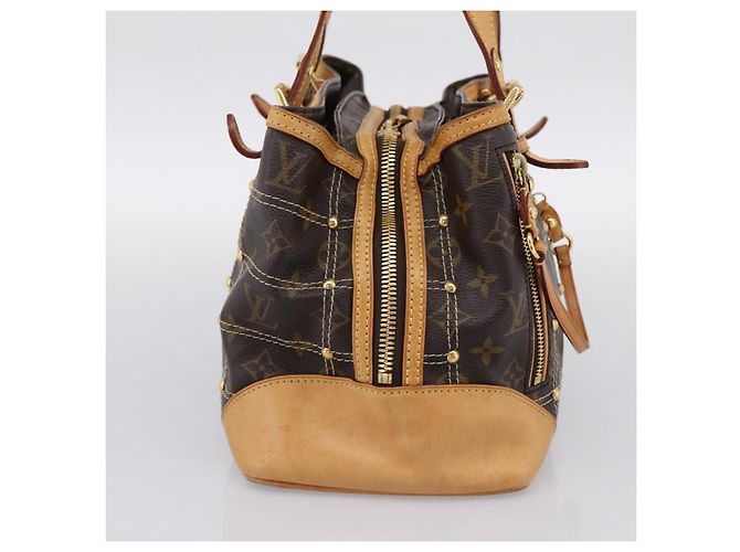 Louis Vuitton Riveting Monogram Canvas Marrone - vista 3