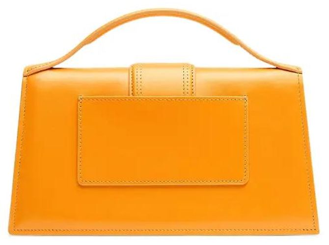 Jacquemus Le Bambinou Flap Leather Grand Bambino Arancione - vista 2