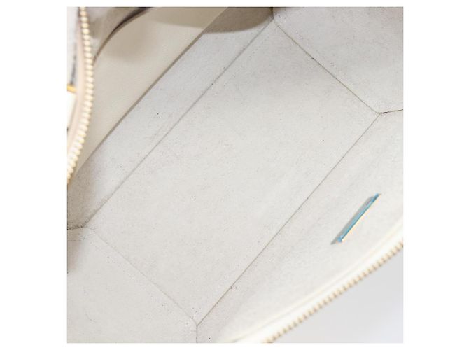Céline Cintura Celine in pelle Small Bianco - vista 5