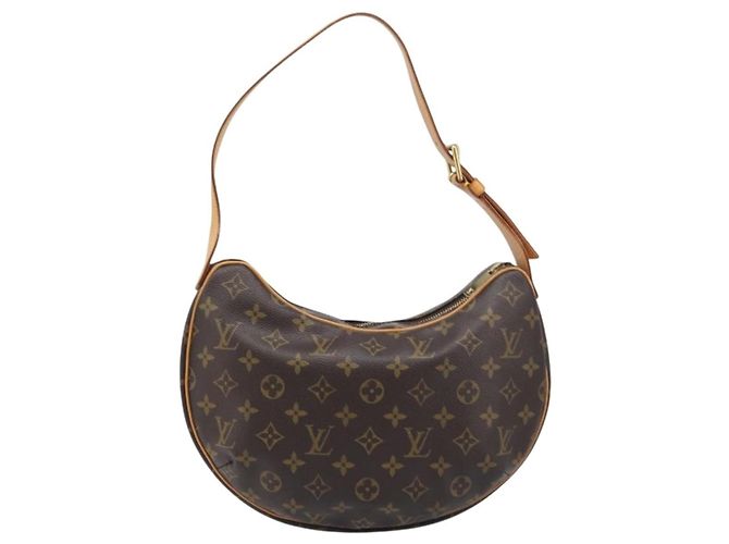 Louis Vuitton Croissant Monogram MM Marrone - vista 2