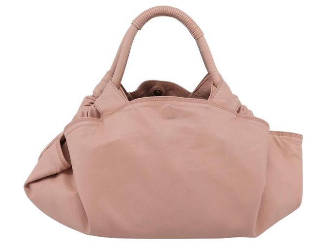 Borsa in pelle Loewe Anagram Logo Nappa Aire Rosa - vista 2