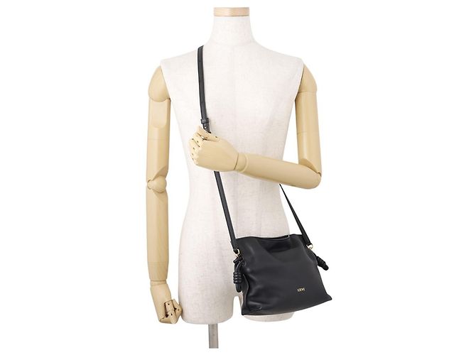 Borsa a tracolla Loewe Flamenco Nero - vista 5