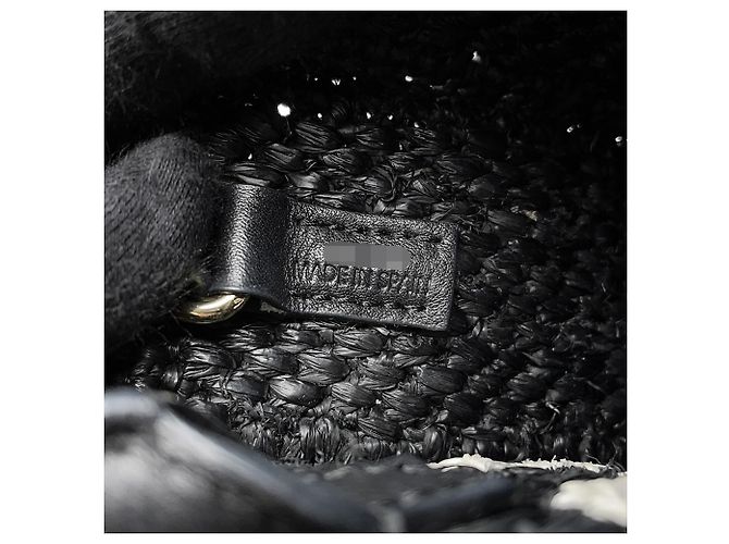 Loewe Standard A5 Tote Handtasche Schwarz Weiß - Ansicht 17