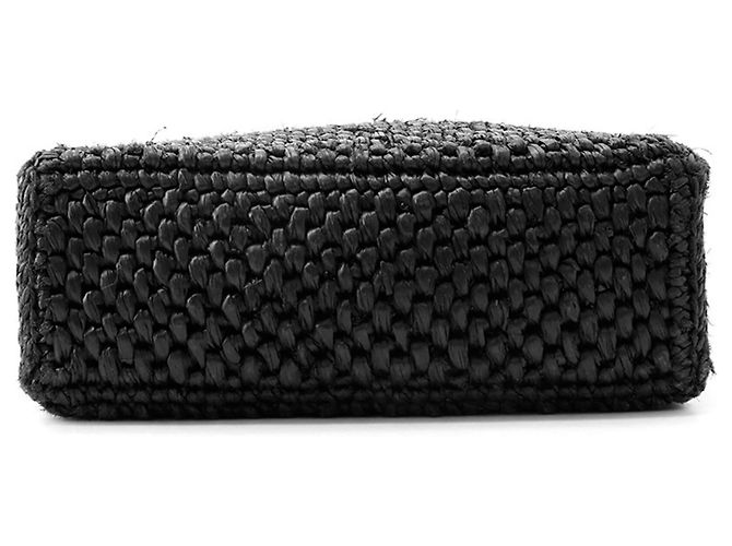 Loewe Standard A5 Tote Handtasche Schwarz Weiß - Ansicht 3